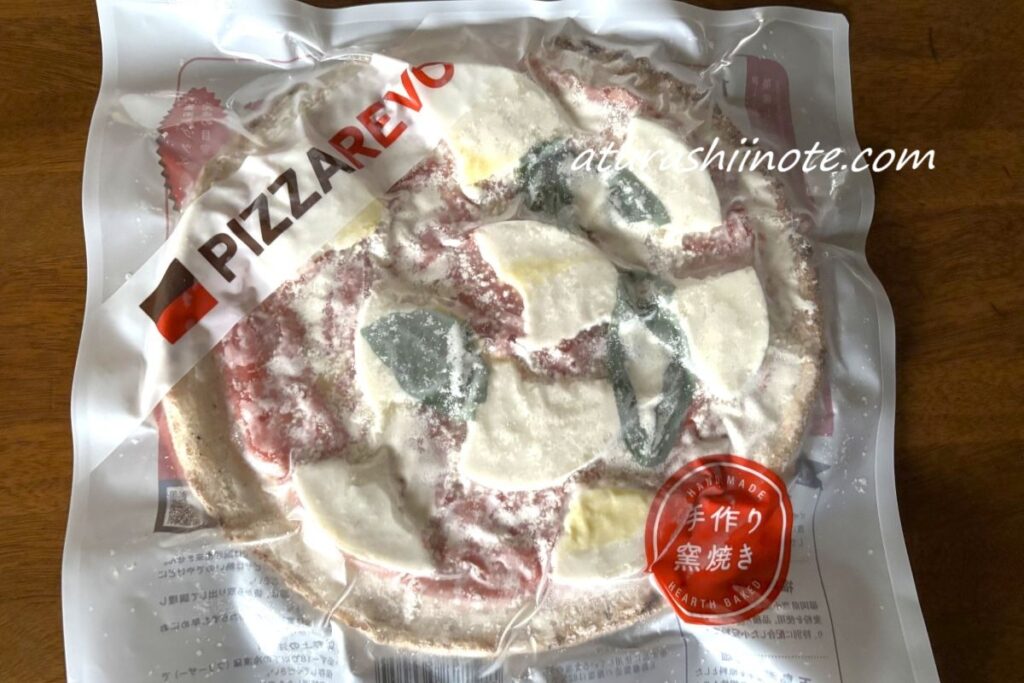 パッケージされたピザレボの極☆マルゲリータ