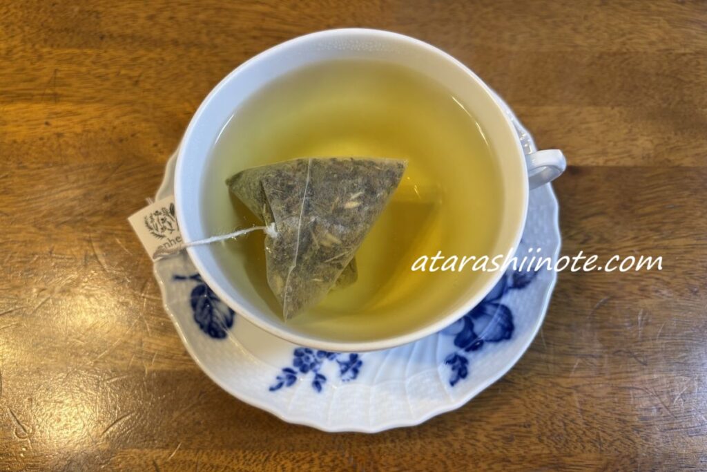 ティーバッグで淹れるハーブティ（エンハーブ　ぐっすりおやすみしたい時に）