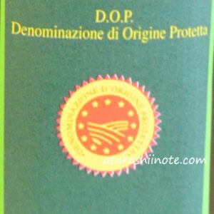イタリアの食材に表示されたDOPマーク