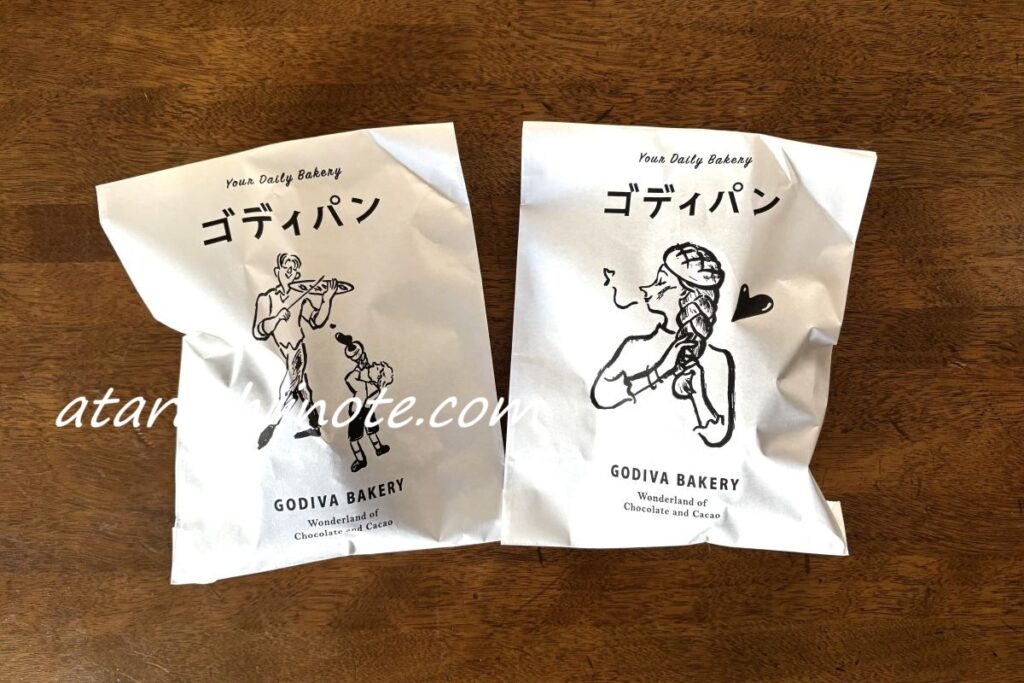 ゴディパンのパンを入れる紙袋